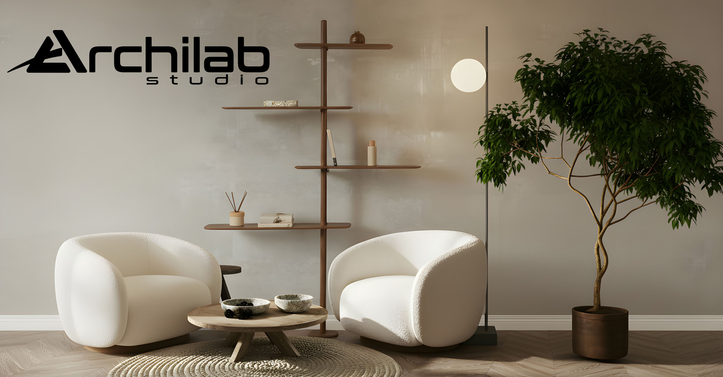 Sistem rafturi Aeria - Archilab Studio